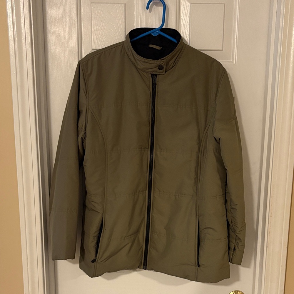 Eddie Bauer Olive Lightweight Jacket